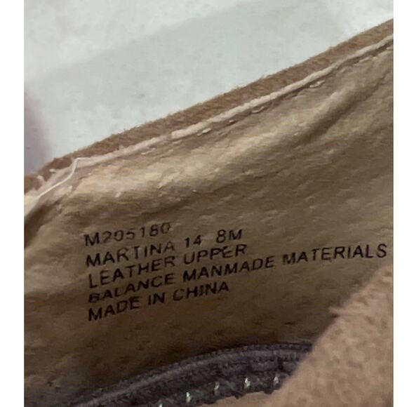 Me Too Women’s Martina Leather Suede Bow Front Slip On Ballet Shoe Size 8 Brown - Picture 7 of 7